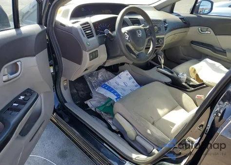 2012 Honda Civic Lx z USA, uszkodzony, nr VIN 19XFB2F53CE391059